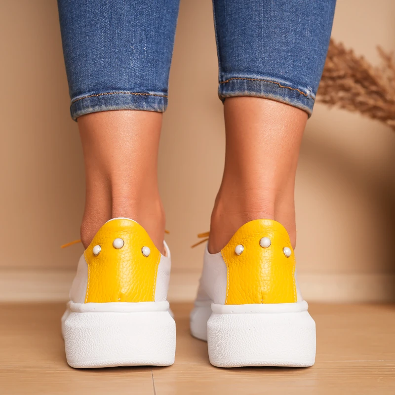Pantofi casual piele naturală Cute Giraffes 3 Pantofi casual piele naturală Cute Giraffes 3
