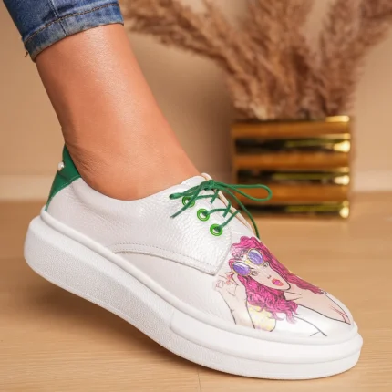 Pantofi casual piele naturală Hey you!