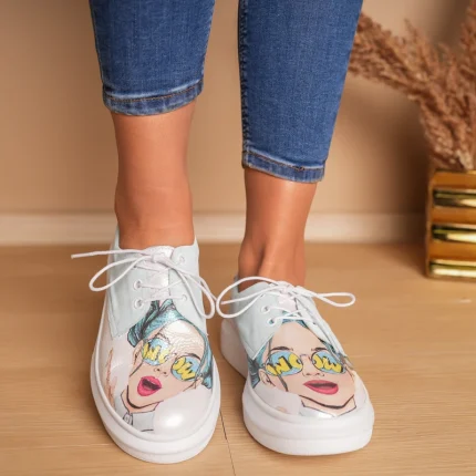 Pantofi casual piele naturală Pop Culture 4