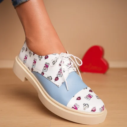 Pantofi casual piele naturală, Teen Love