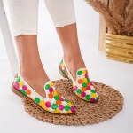 Balerini damă piele naturală Joyful Colors 1