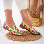 Balerini damă piele naturală Joyful Colors 3