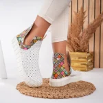 ghete piele naturala Colors of Summer 2